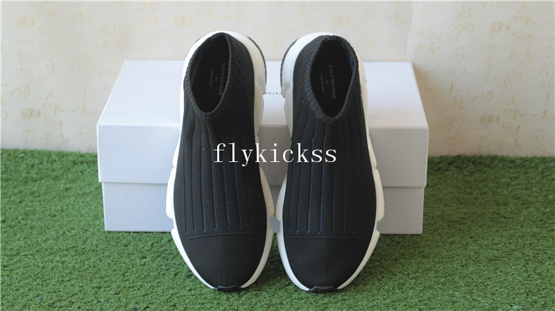 Balenciaga Speed Trainer Low Black Blue White